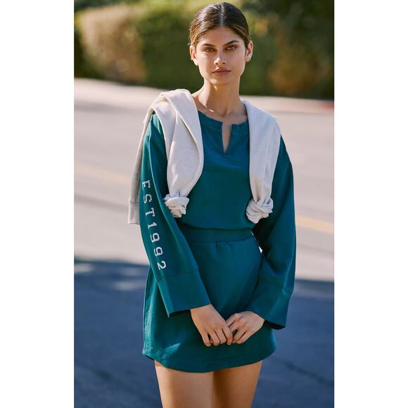 Anthropologie Daily Practice Graphic Mini Dress - New Small - Picture 1 of 5